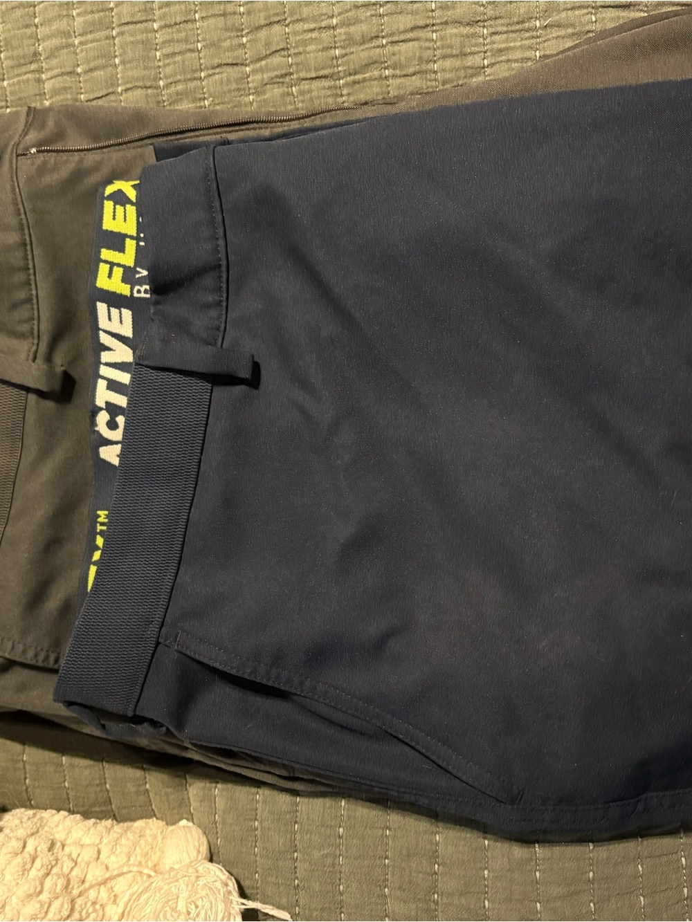 Haggar Navy, Tan and Black Casual Shorts